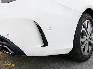 AERO FLAPS ZWART ACHTER VOOR MERCEDES W205 (LIMOUSINE) C-KLA, Verzenden
