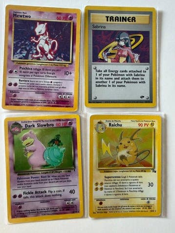 Pokémon - 4 Mixed collection - Pokémon, Hobby & Loisirs créatifs