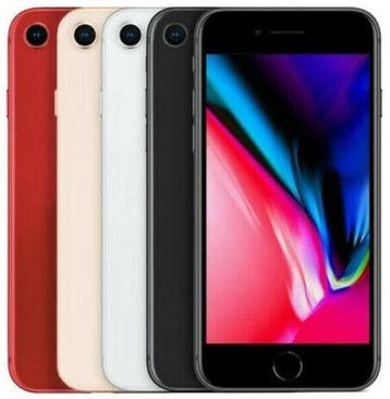 Voordeelbundel (10+ prijs) Apple iphone 8 zwart/zilver/rood, Télécoms, Téléphonie mobile | Apple iPhone, Ophalen of Verzenden