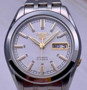 Seiko - Seiko 5 Automatic Day-Date - Zonder minimumprijs -
