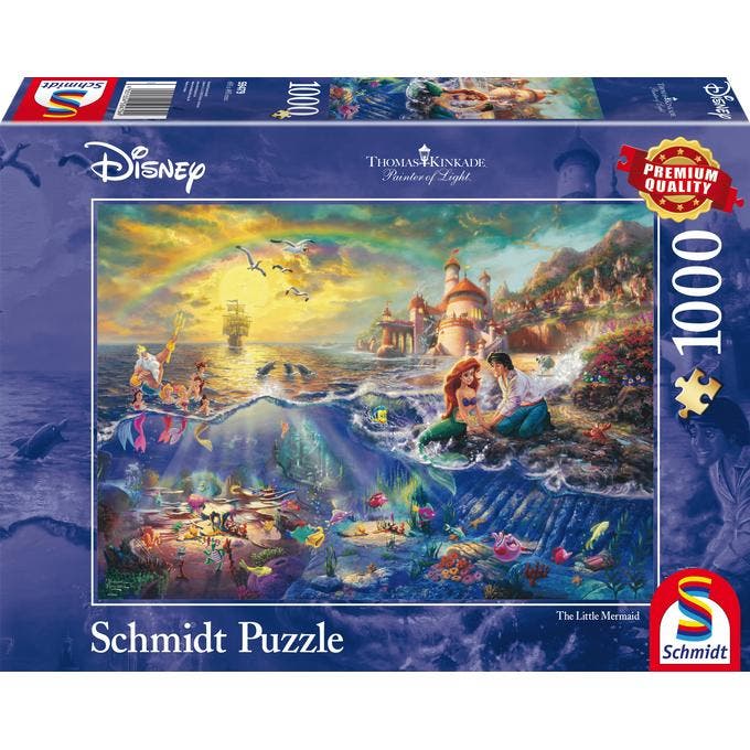Disney Dreams Puzzel De Kleine Zeemeermin (1000 stukken), Verzamelen, Disney, Nieuw, Ophalen of Verzenden
