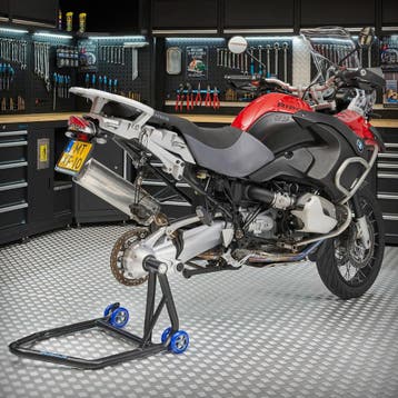 Datona Extra sterke paddockstand enkelzijdige ophanging, Motoren, Ophalen of Verzenden, Nieuw
