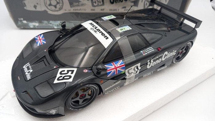 Minichamps 1:18 - Modelauto - McLaren F1 GTR 24h Le Mans, Hobby en Vrije tijd, Modelauto's | 1:5 tot 1:12