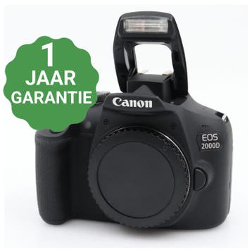 10% korting | Canon EOS 2000D body | Tweedehands, Verzenden, Zo goed als nieuw, Canon