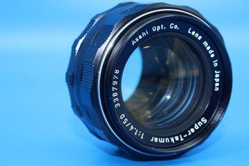 Pentax Super-Takumar 50mm F/1.4 Cameralens, Nieuw