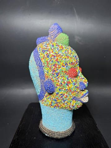 Bamoun-hoofd - Bamoun - Kameroen (Zonder minimumprijs), Antiek en Kunst