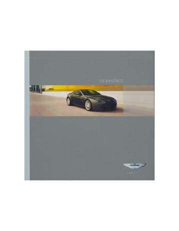 2005 ASTON MARTIN V8 VANTAGE BROCHURE ENGELS, Ophalen of Verzenden, Nieuw