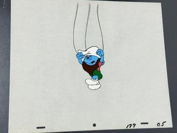 Hanna-Barbera - Cél d’animation original - The Smurfs (1981)