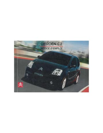 2003 CITROEN C2 INSTRUCTIEBOEKJE FRANS, Ophalen of Verzenden