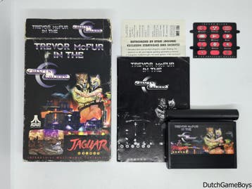 Atari Jaguar - Trevor McFur In The Cresent Galaxy - Boxed, Games en Spelcomputers, Verzenden, Gebruikt