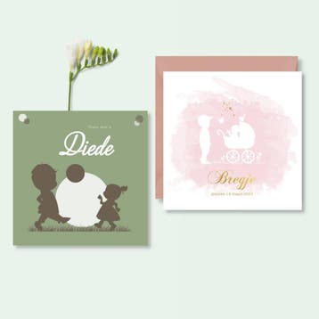 Geboortekaartjes bestellen met gratis proefdruk, Kinderen en Baby's, Nieuw