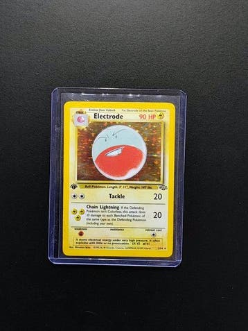 Pokémon - 1 Card - Electrode Holo - 1° Edizione - ENG 2/64 -