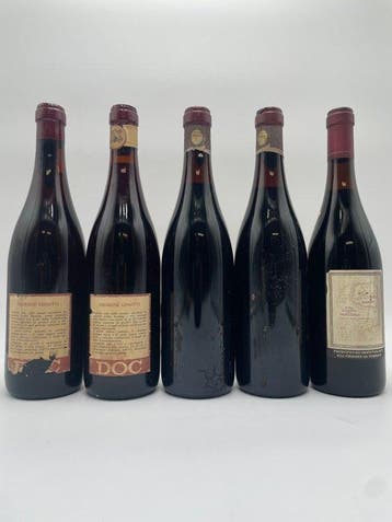 1979 X2 Lenotti, 1973 x2 Masi, 1990 Tommasi, Recioto della, Verzamelen, Wijnen, Nieuw