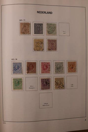 Nederland 1852/1976 - Collectie in 1 DAVO standaard, Gestempeld