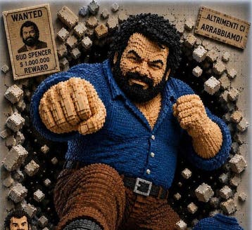 Lego Merchandise - Art - “Bud Spencer – The Legendary Punch”, Nieuw