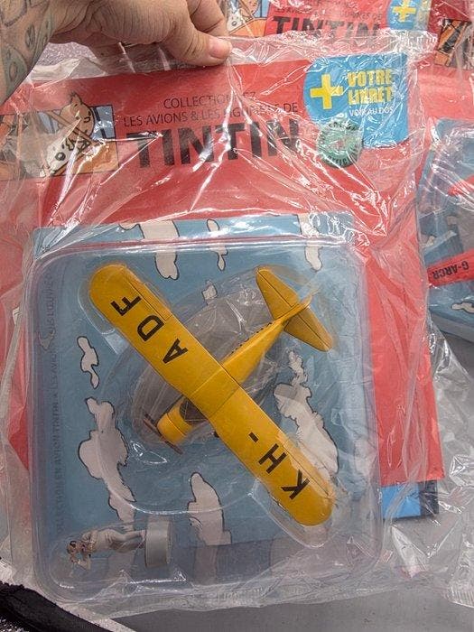 Moulinsart - Jouet 3 Avion tintin, Livres, BD | Comics