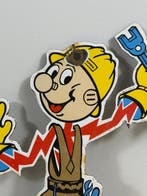 Reddy Kilowatt - Emaille plaat - Emaille