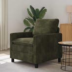 vidaXL bank / zetel Groen 76 x 81 x 87,5 cm Polyester, Verzenden