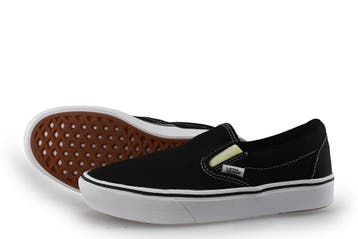 Vans Instappers Meisjes in maat 36½ Zwart, Verzenden, Schoenen