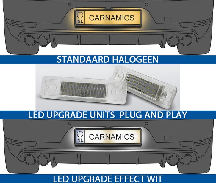 Kentekenverlichting LED | Opel Astra F Stationwagon / Corsa, Autos : Pièces & Accessoires, Éclairage, Envoi