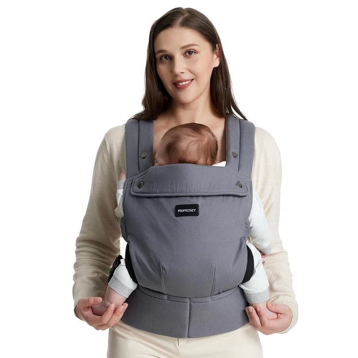 Momcozy Babydrager van 100% katoen vanaf de geboorte | Ergon, Kinderen en Baby's, Babydragers en Draagdoeken, Nieuw, Verzenden