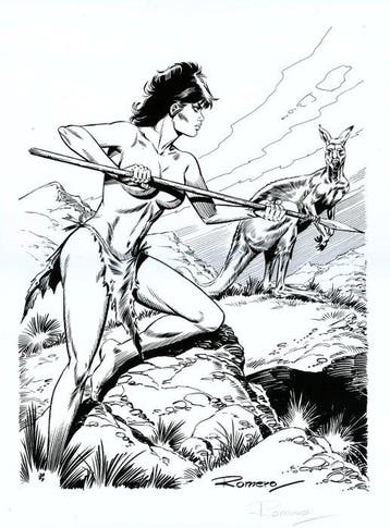 Enric Badia Romero - 2 Print - Modesty Blaise - Limited, Nieuw