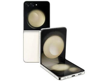 Samsung Galaxy Z Flip5 - Beige - 512 GB - Fysieke simkaart +, Verzenden