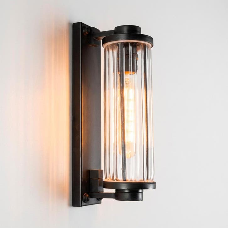 Wandverlichting modern Muurlamp Porter Outdoor Antiek Zwart, Jardin & Terrasse, Éclairage extérieur, Envoi