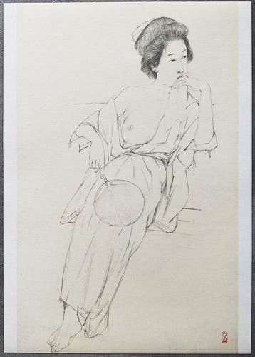 Graphite on Paper Sketch no. 14 - Uit de serie Collection