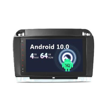 Autoradio Android 10 Pour Mercedes S W220 98-05, Verzenden