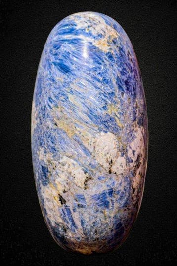 Massieve 40,1 kg Blauwe kyaniet Lingam - Monoliet van