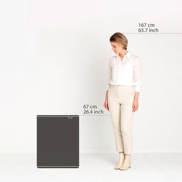 Brabantia Bo Touch Bin prullenbak 2x30L — zo goed als nieuw, Verzenden, Nieuw