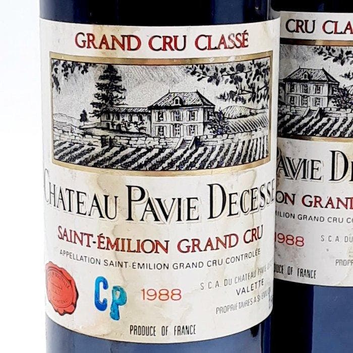 1988 Chateau Pavie Decesse - Saint-Émilion Grand Cru Classé, Collections, Vins