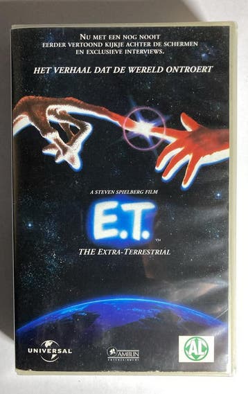 E.T. THE EXTRA-TERRESTRIAL (VHS), Gebruikt