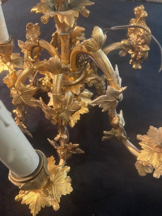 Lustre - Bronze doré, Antiquités & Art, Antiquités | Autres Antiquités