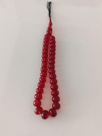 Chapelet - Ambre - 1980-1990 - Chapelet de perles de prière