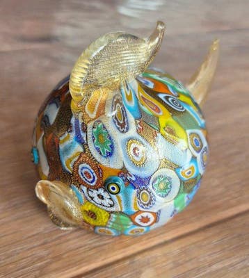 Murano - Presse-papier - Kogelvis - Glas