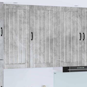 vidaXL Wandkast LUCCA Betongrijs 50 x 31 x 100 cm Bewerkt, Verzenden, Nieuw