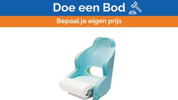 Bieden: Vetus CHSPORTU sport pilot steering seat no fabric, Ophalen of Verzenden