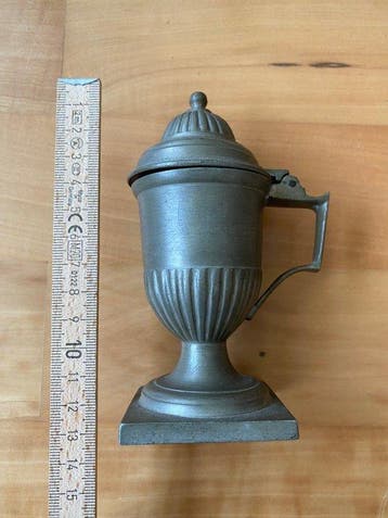 Olielamp (13) - Tin, Antiek en Kunst