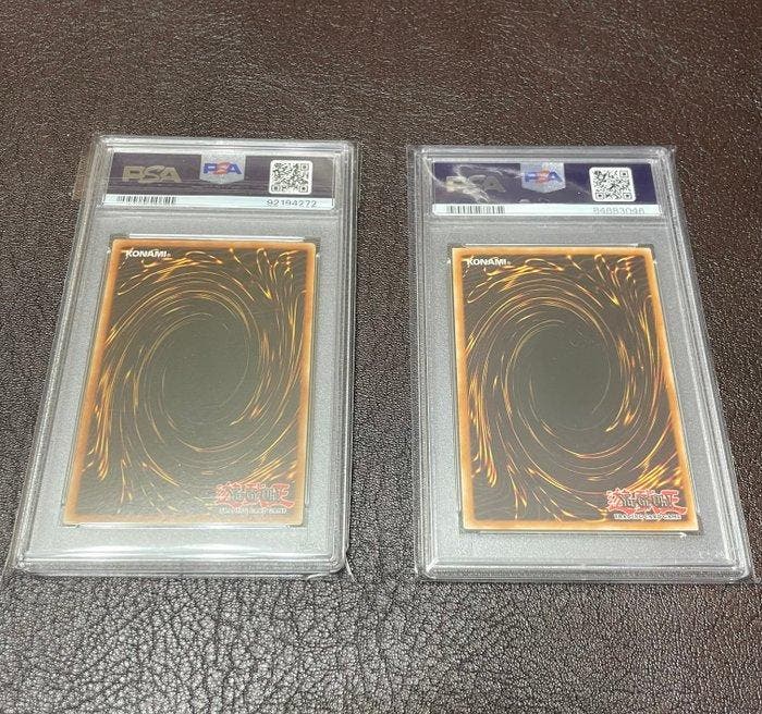 Konami - 2 Graded card - Yu-Gi-Oh! - LEGENDARY SIX SAMURAI -, Verzamelen, Overige Verzamelen