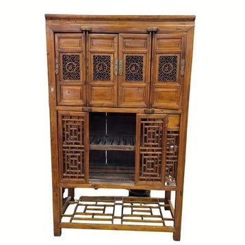 Kabinet der geleerden - Hout (Iep) - China - Qing Dynastie