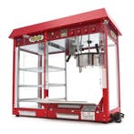 Machine à pop-corn - 150 gr - avec vitrine chauffante, Articles professionnels, Verzenden, Autres types