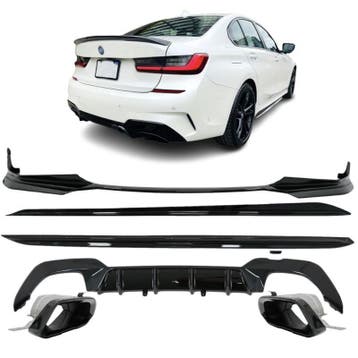 Bodykit Add-on pakket | geschikt voor BMW | 3-serie 19- 4d s, Verzenden