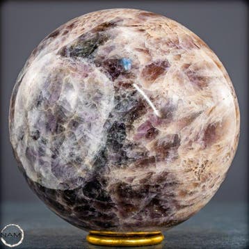 Natuurlijke Zeldzame Chevron-Amethist Sphere, Bolivië-