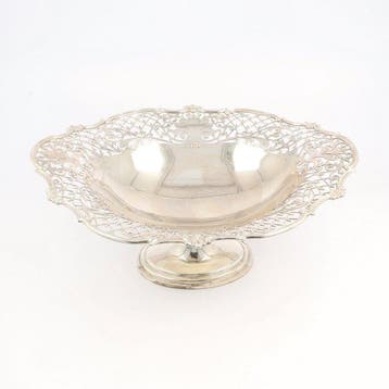 Mappin & Webb (Sheffield 1918) - Fruitschaal - Tazza -