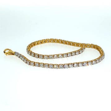Zonder minimumprijs - Armband - 14 karaat Geel goud -