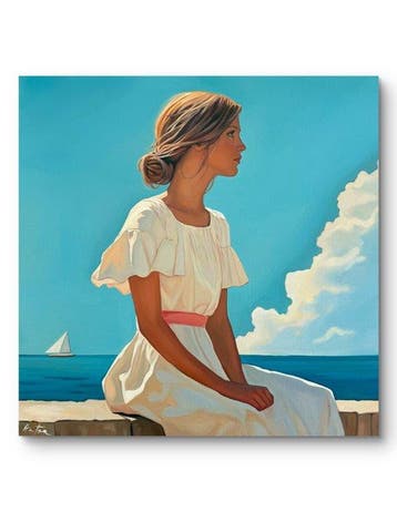 Laura Anton - Sur Les Remparts, Antiek en Kunst