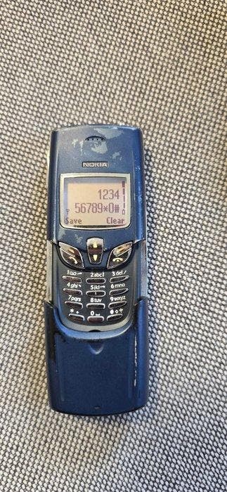 Nokia 8855 - Mobiele telefoon, Nieuw