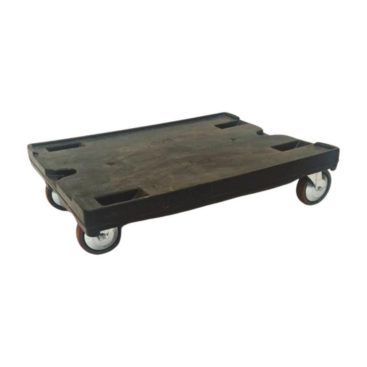 Kunststof dolly rolplateau 800x600x200 mm met dubbelwandig, Zakelijke goederen, Machines en Bouw | Heftrucks en Intern transport